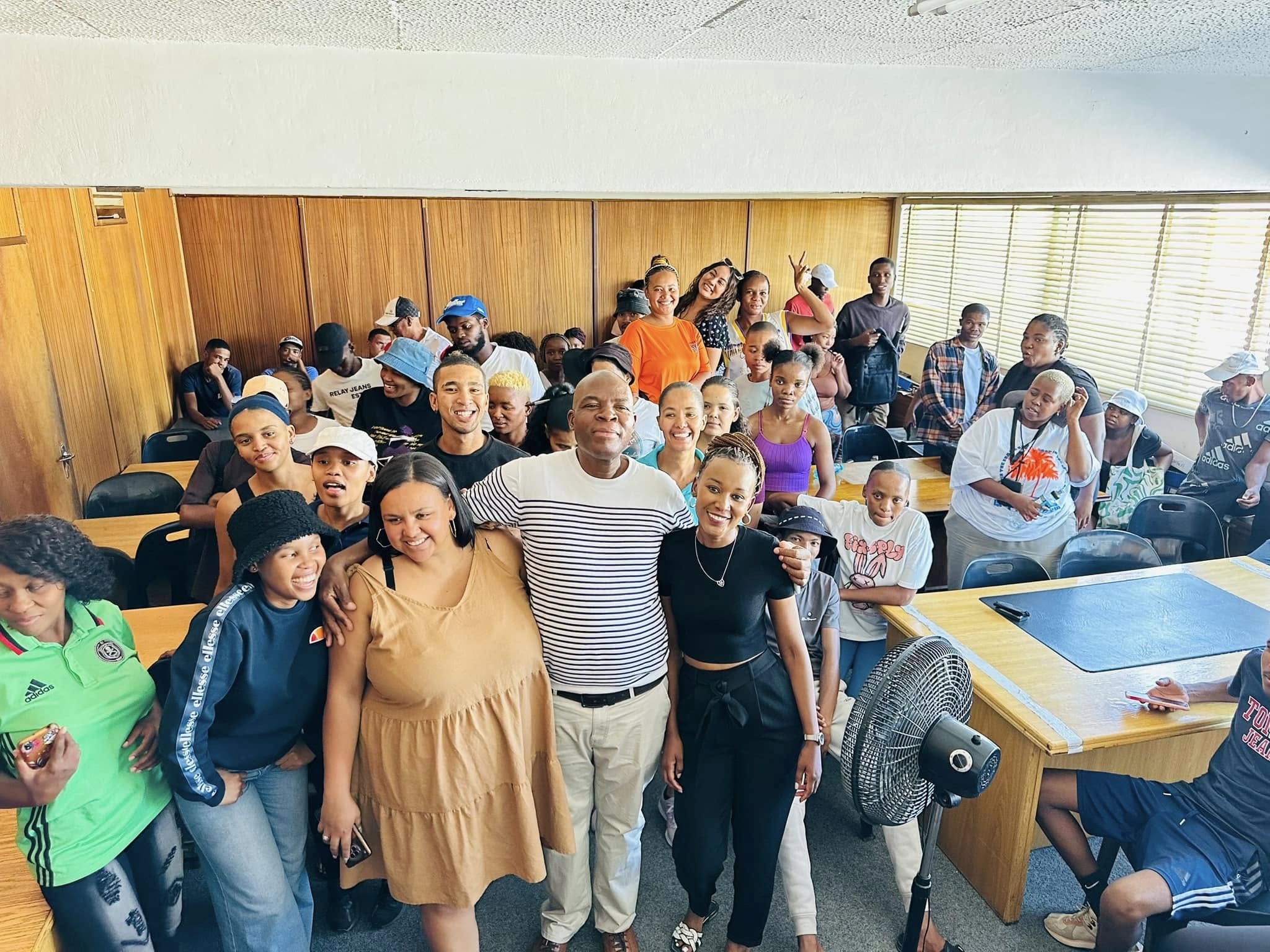 TEL Academy Class Picture with Students